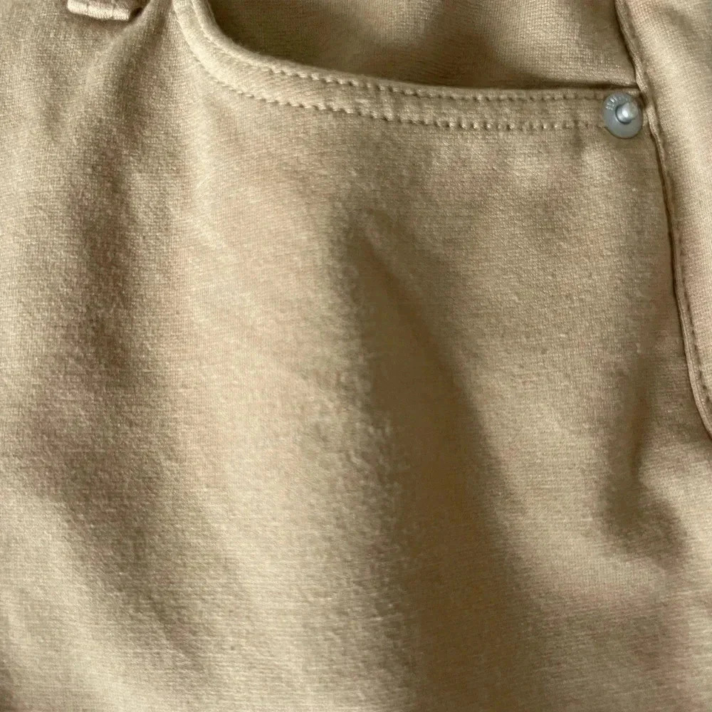 Hudson Noa tan knit straight crop pants - Picture 13 of 13